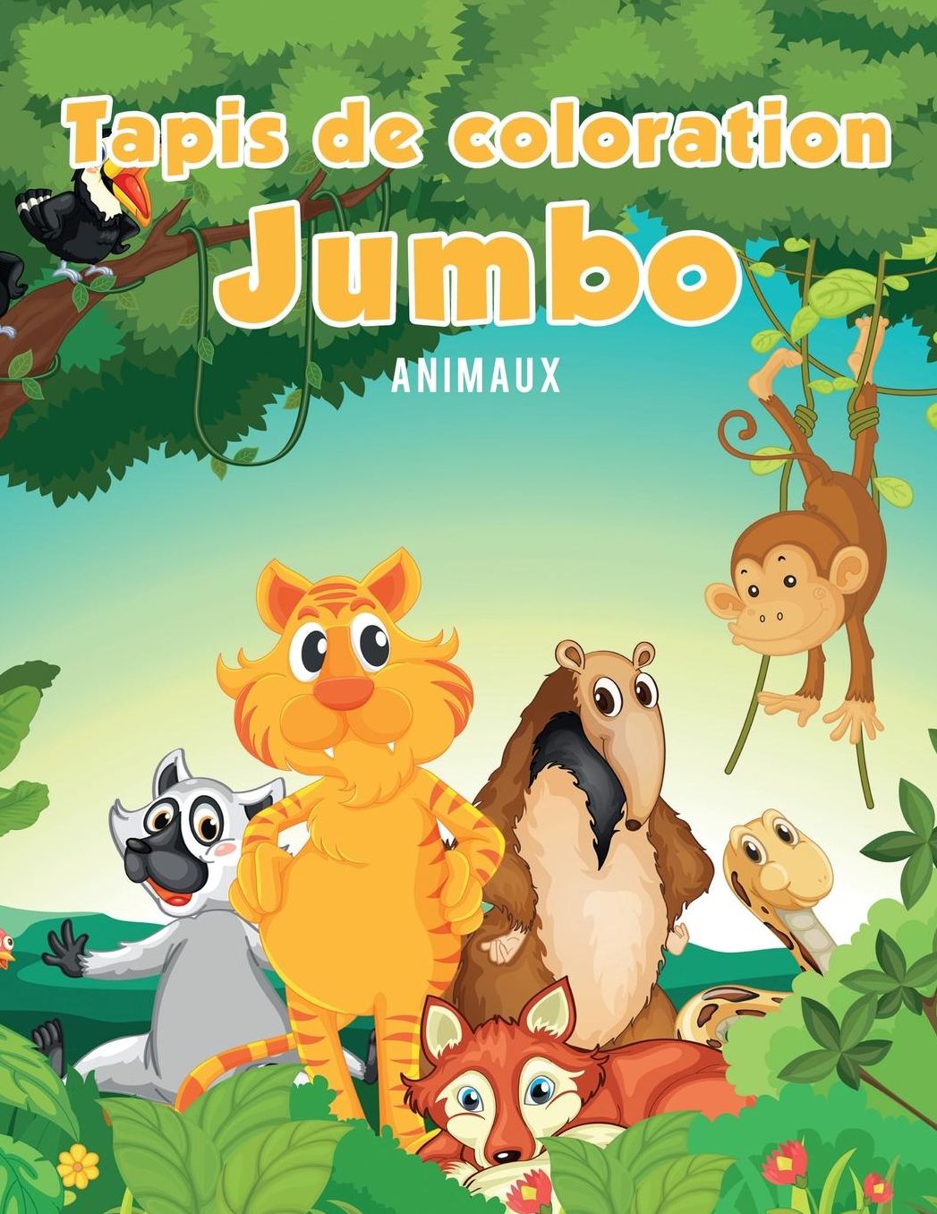 Pad colorare Jumbo: Animali