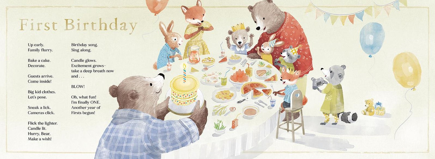 My Book of Firsts: Poems Celebrating A Baby's Milestones