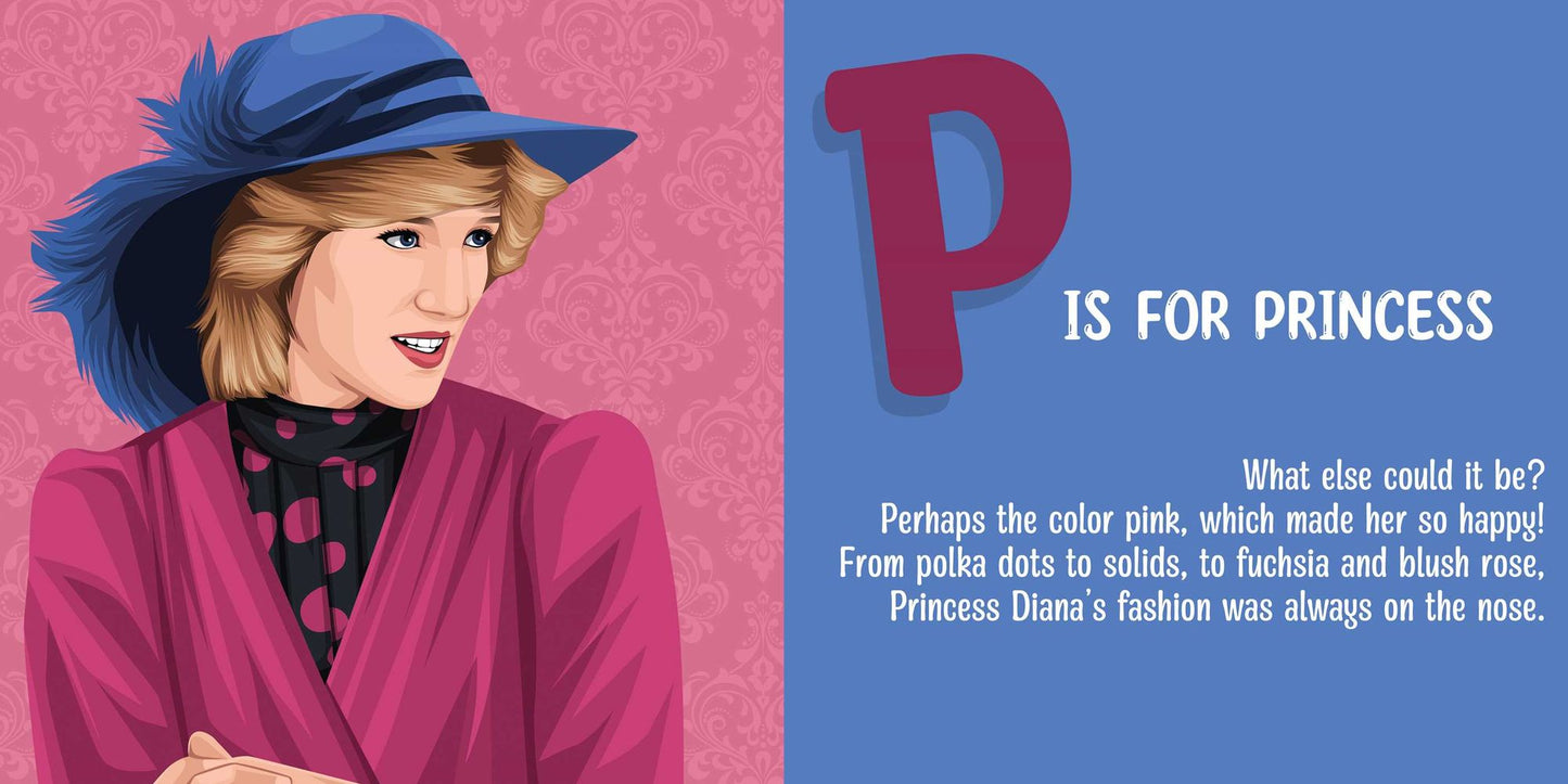 R Is for Revenge Dress: A Princess Diana-Inspired Alphabet Book for Grown-Ups