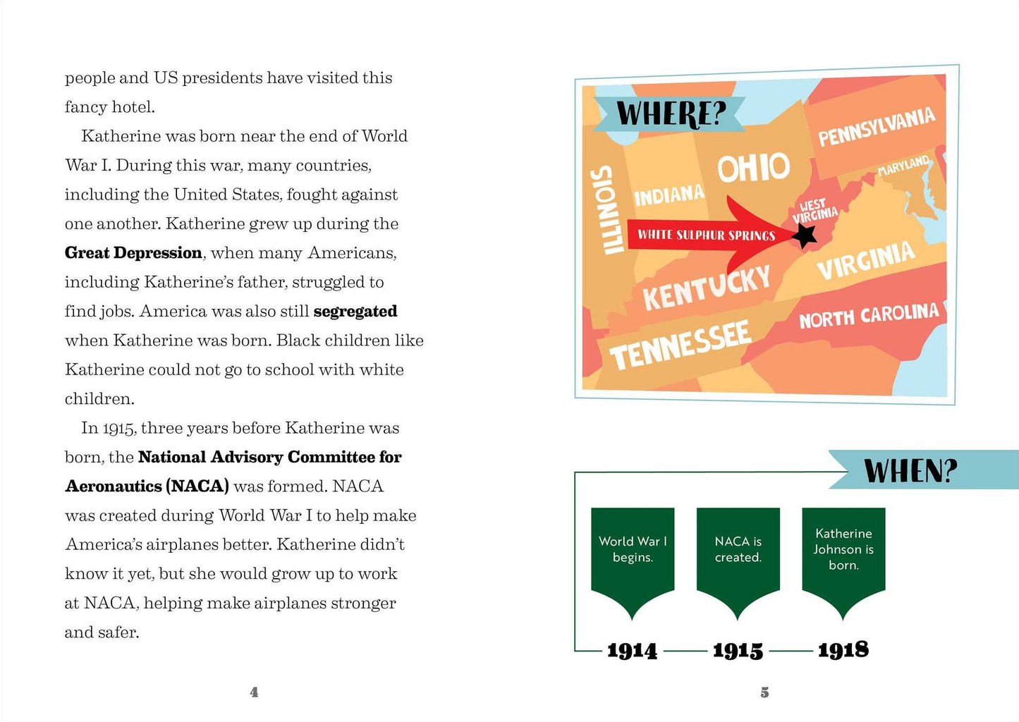 The Story of Katherine Johnson: An Inspiring Biography for Young Readers