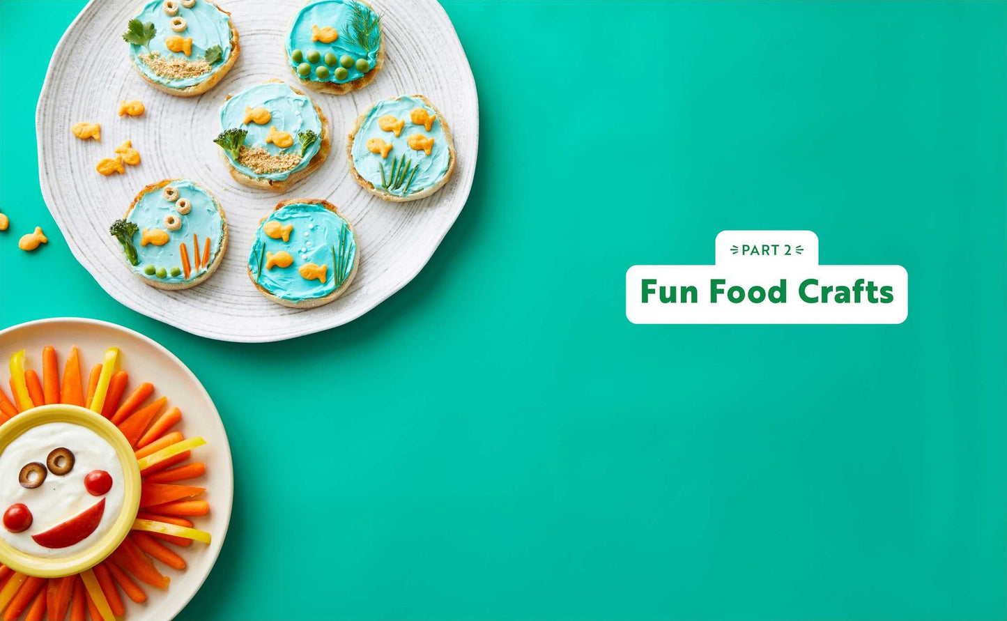 Edible Crafts Kids' Cookbook Ages 4-8: 25 Fun Projects to Make and Eat!