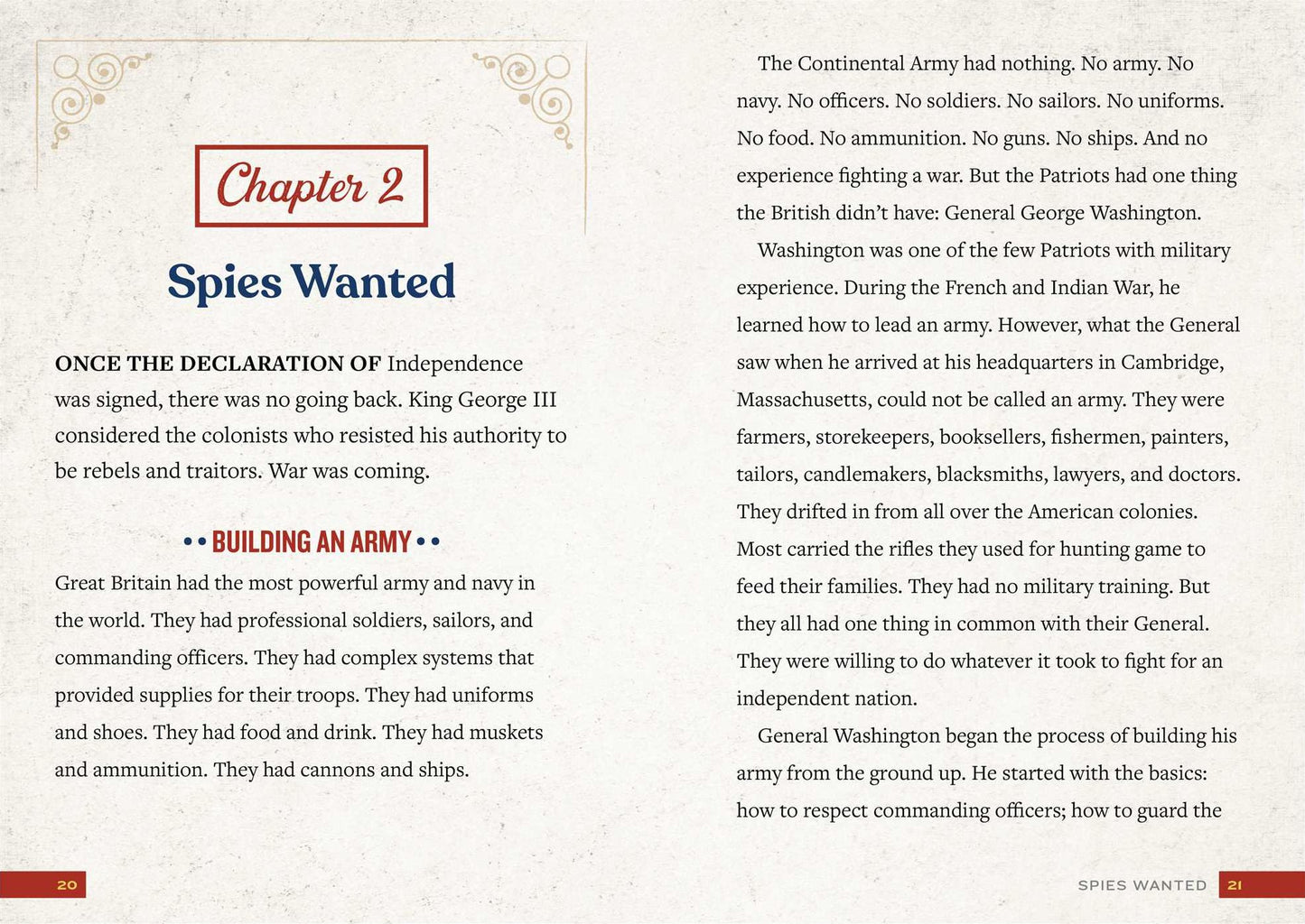 Spies in the American Revolution for Kids: A History Book