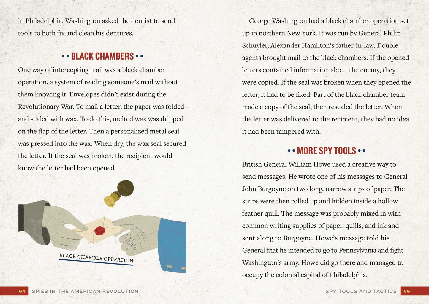 Spies in the American Revolution for Kids: A History Book