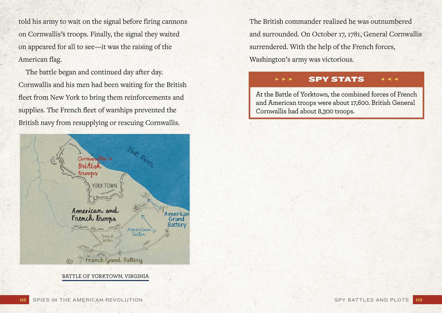 Spies in the American Revolution for Kids: A History Book