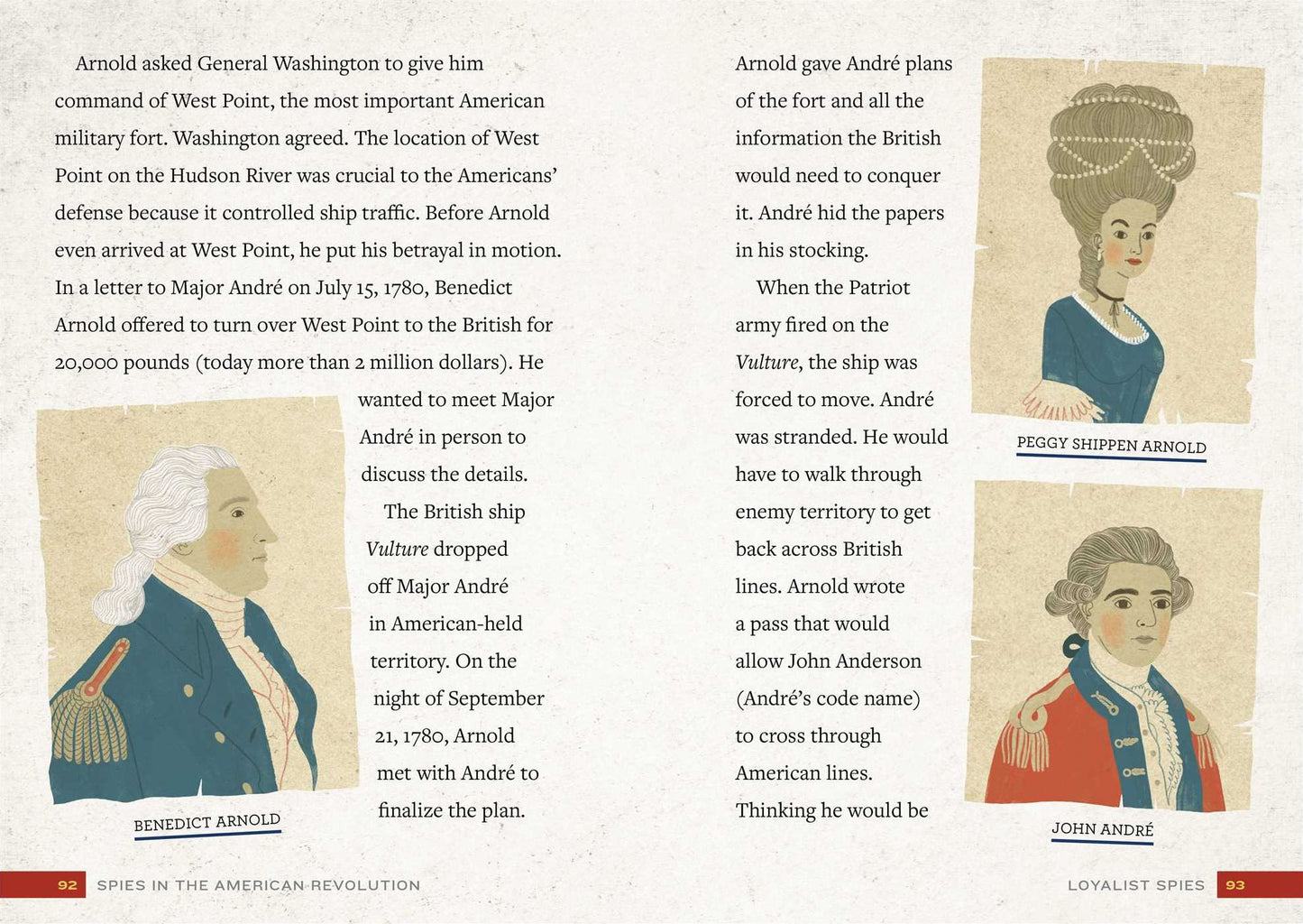 Spies in the American Revolution for Kids: A History Book