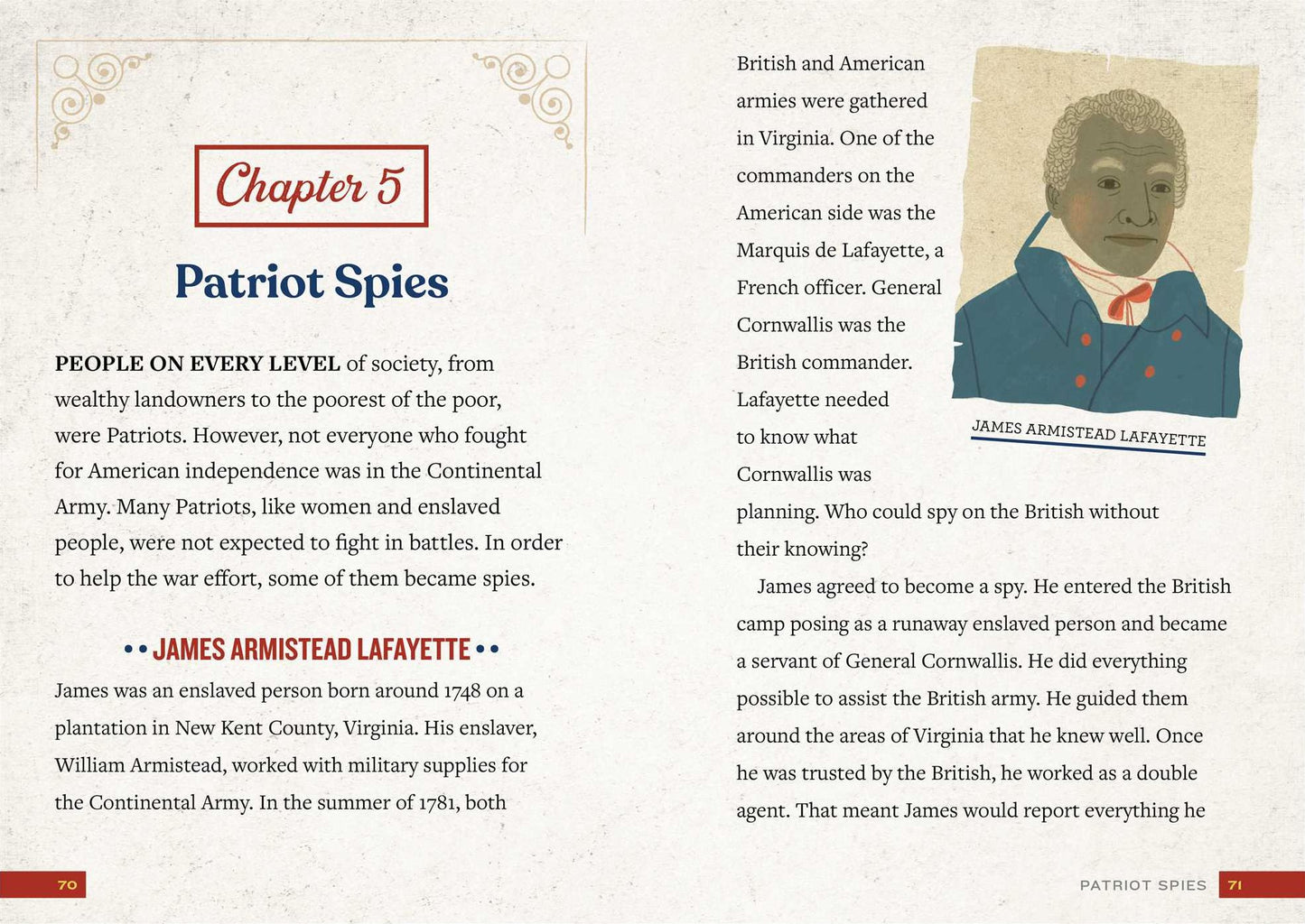 Spies in the American Revolution for Kids: A History Book