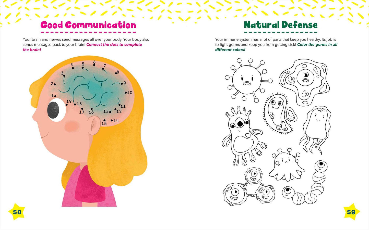 Human Body Preschool Activity Book: Hands-On Learning with Mazes, Coloring, and More!