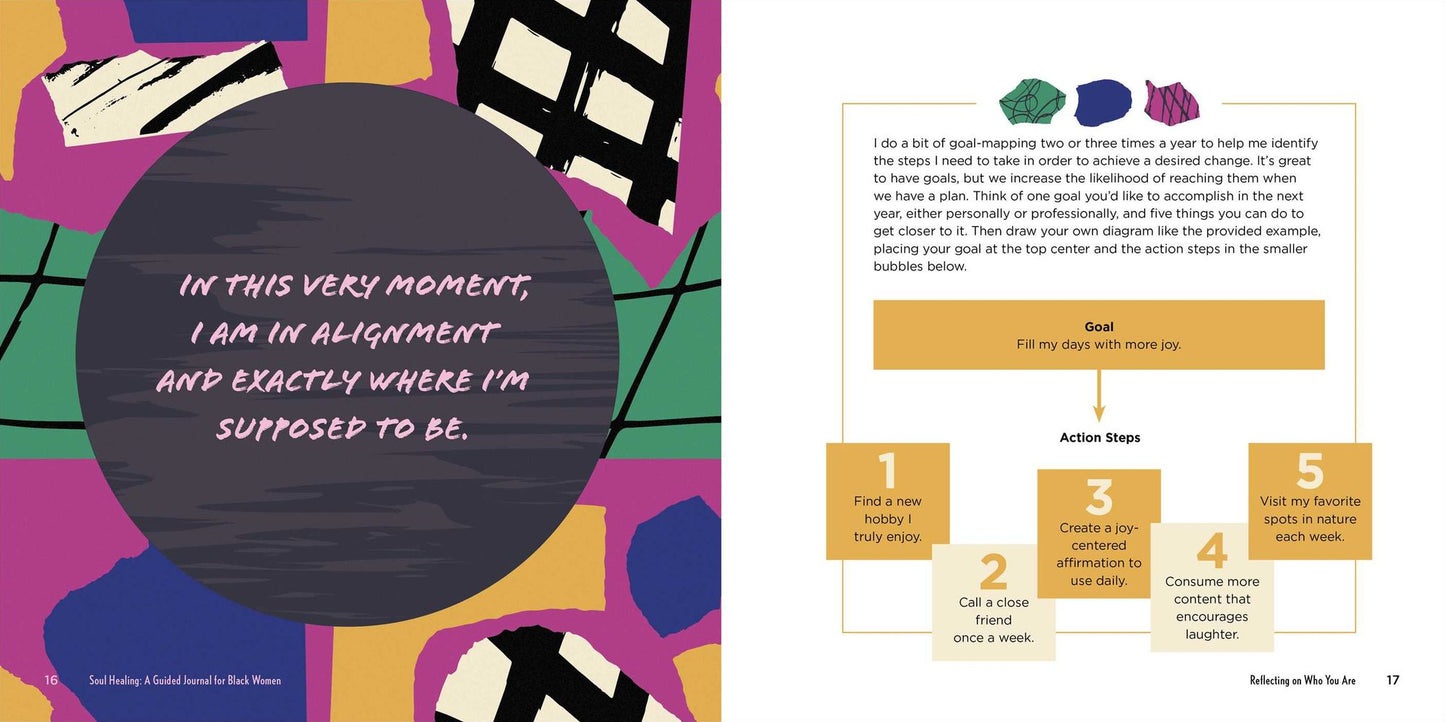 Soul Healing: A Guided Journal for Black Women: Prompts to Help You Reflect, Grow, and Embrace Your Power