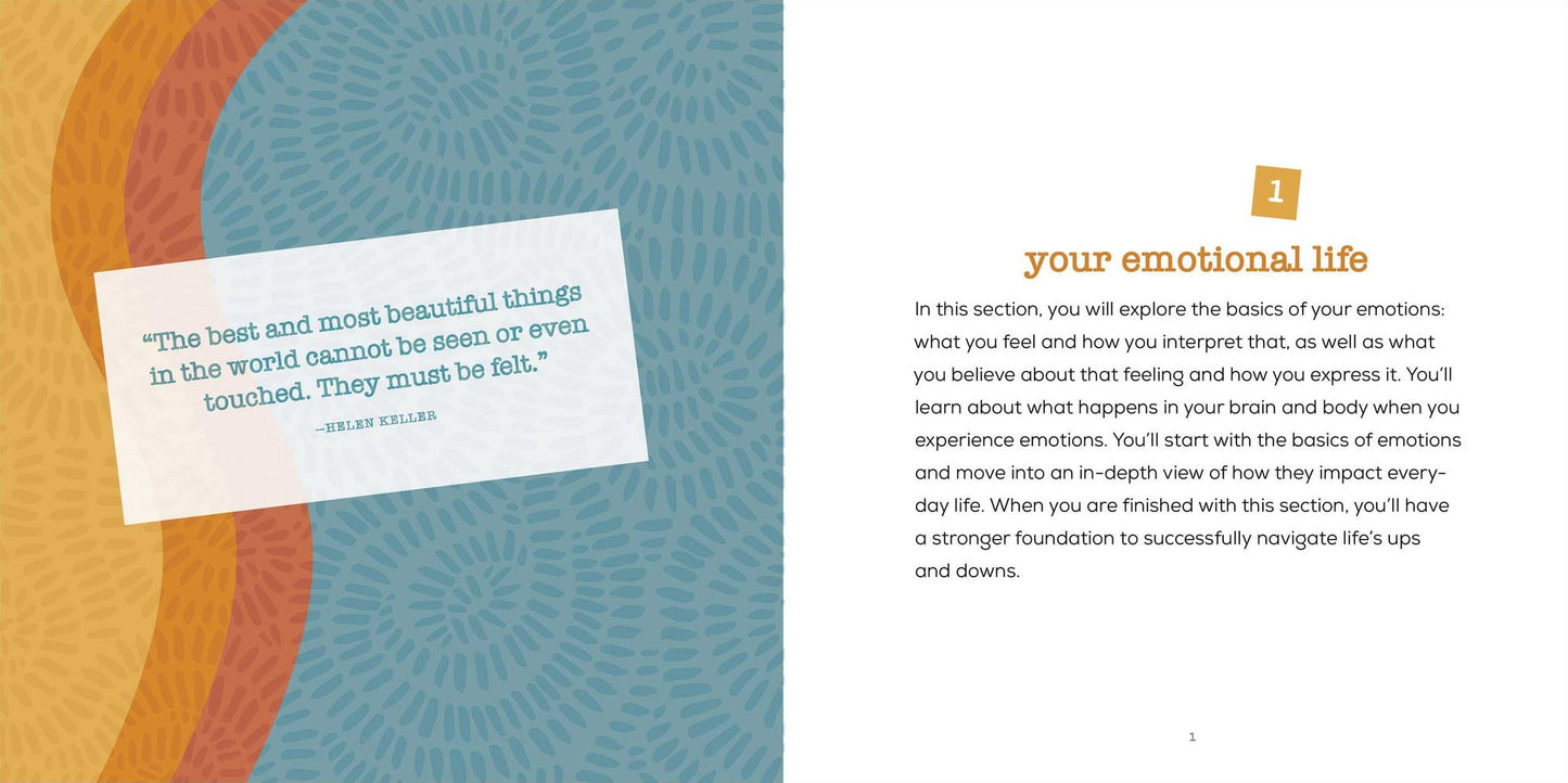 My Emotions: A Journal for Teens: Guided Exercises to Help You Express, Understand, and Manage Emotions