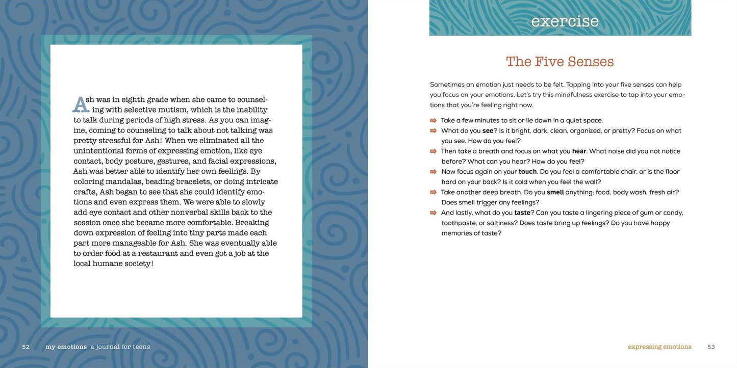 My Emotions: A Journal for Teens: Guided Exercises to Help You Express, Understand, and Manage Emotions