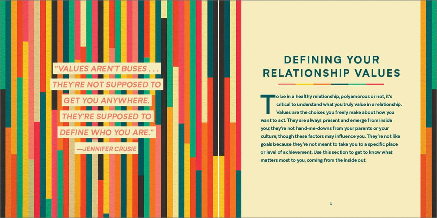 Polyamory Journal: A Relationship Book: Prompts and Practices for Navigating Non-Monogamy