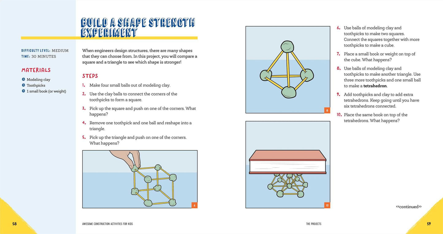 Awesome Construction Activities for Kids: 25 STEAM Construction Projects to Design and Build