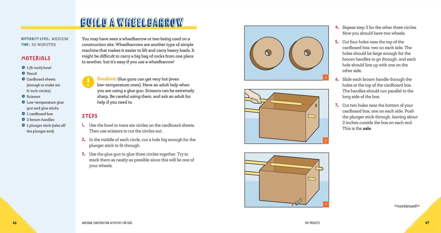 Awesome Construction Activities for Kids: 25 STEAM Construction Projects to Design and Build