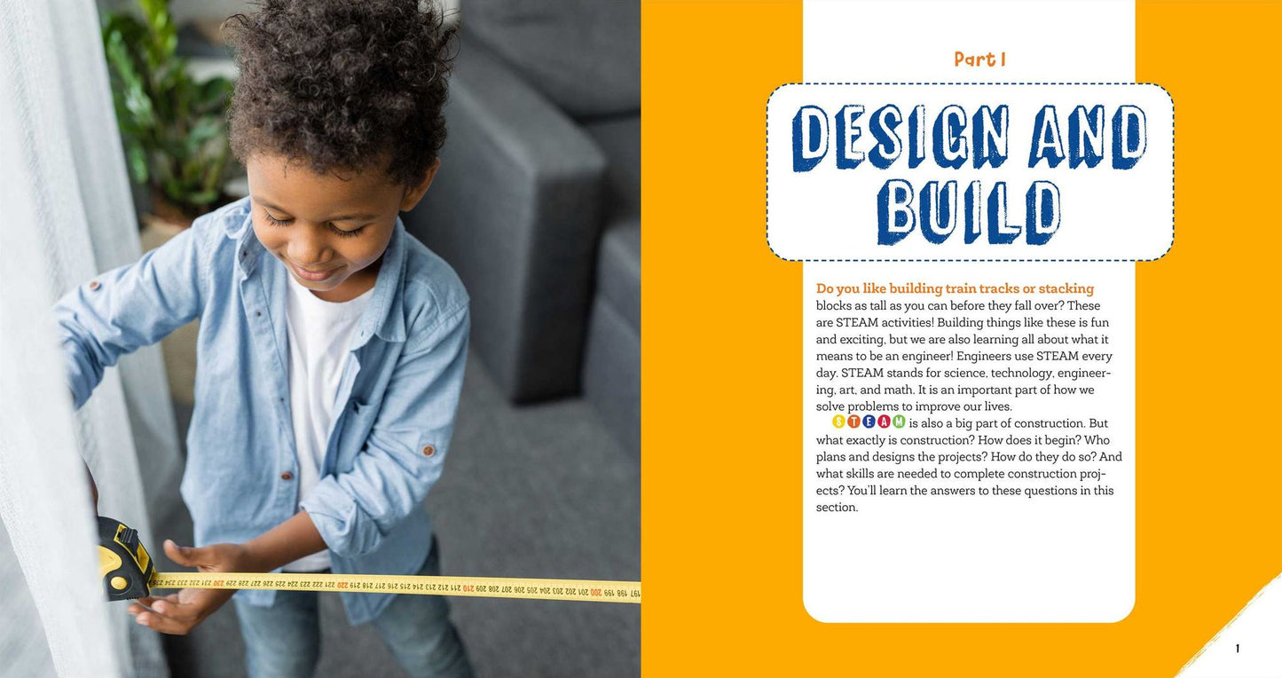 Awesome Construction Activities for Kids: 25 STEAM Construction Projects to Design and Build