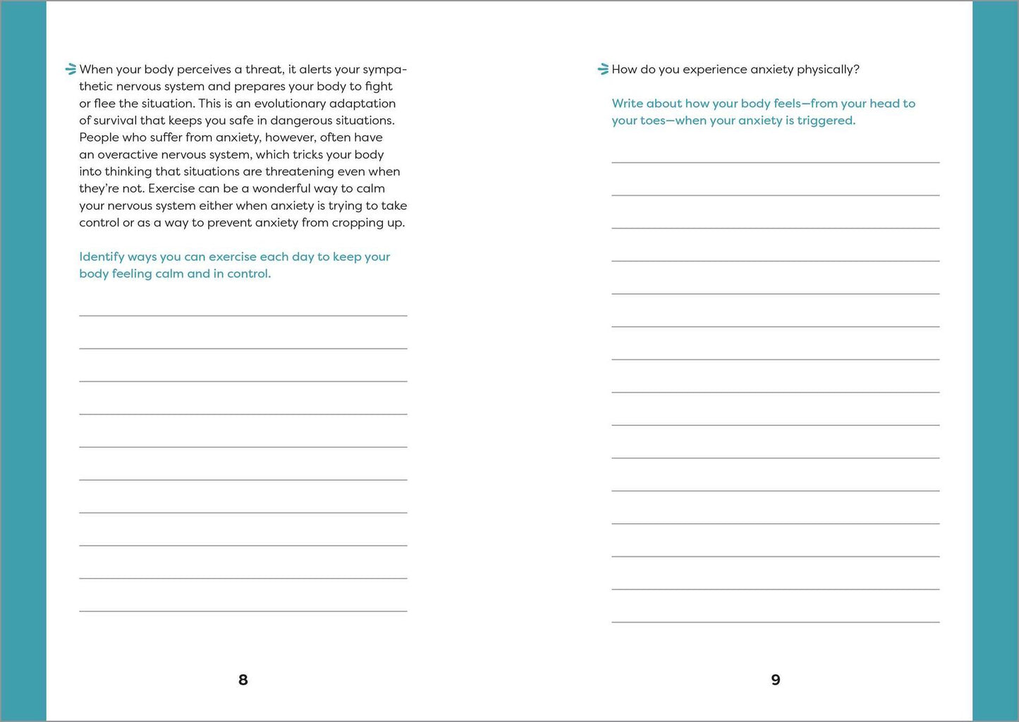 Anxiety Relief Journal for Teens: Guided Exercises to Help You Manage Anxiety, Ease Stress, and Find Calm