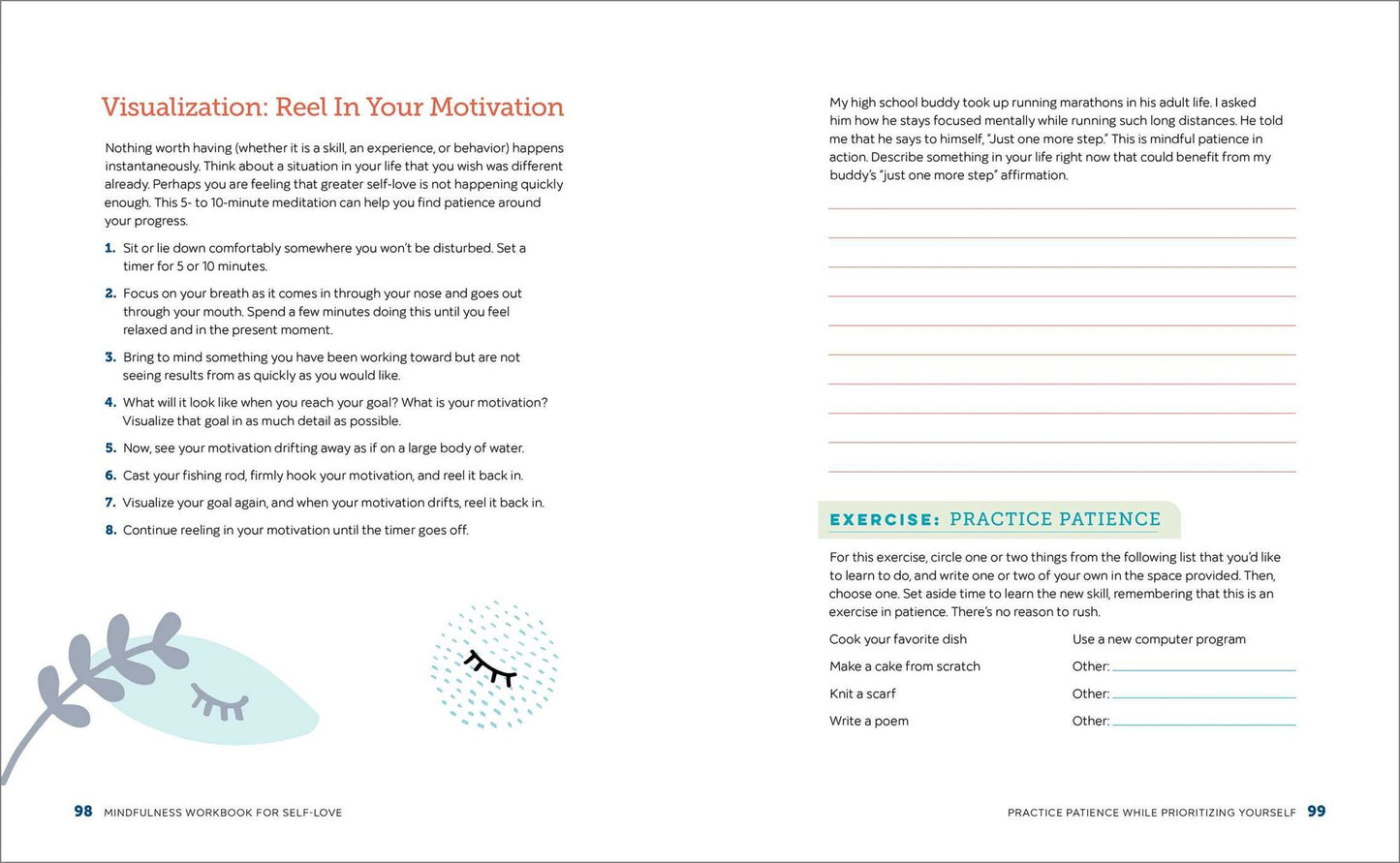 Mindfulness Workbook for Self-Love: Compassionate Exercises to Cultivate Your Happiness and Well-Being