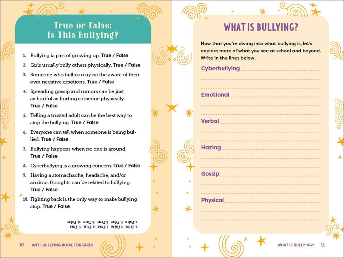 Anti-Bullying Book for Girls: Practical Tools to Manage Bullying and Build Confidence