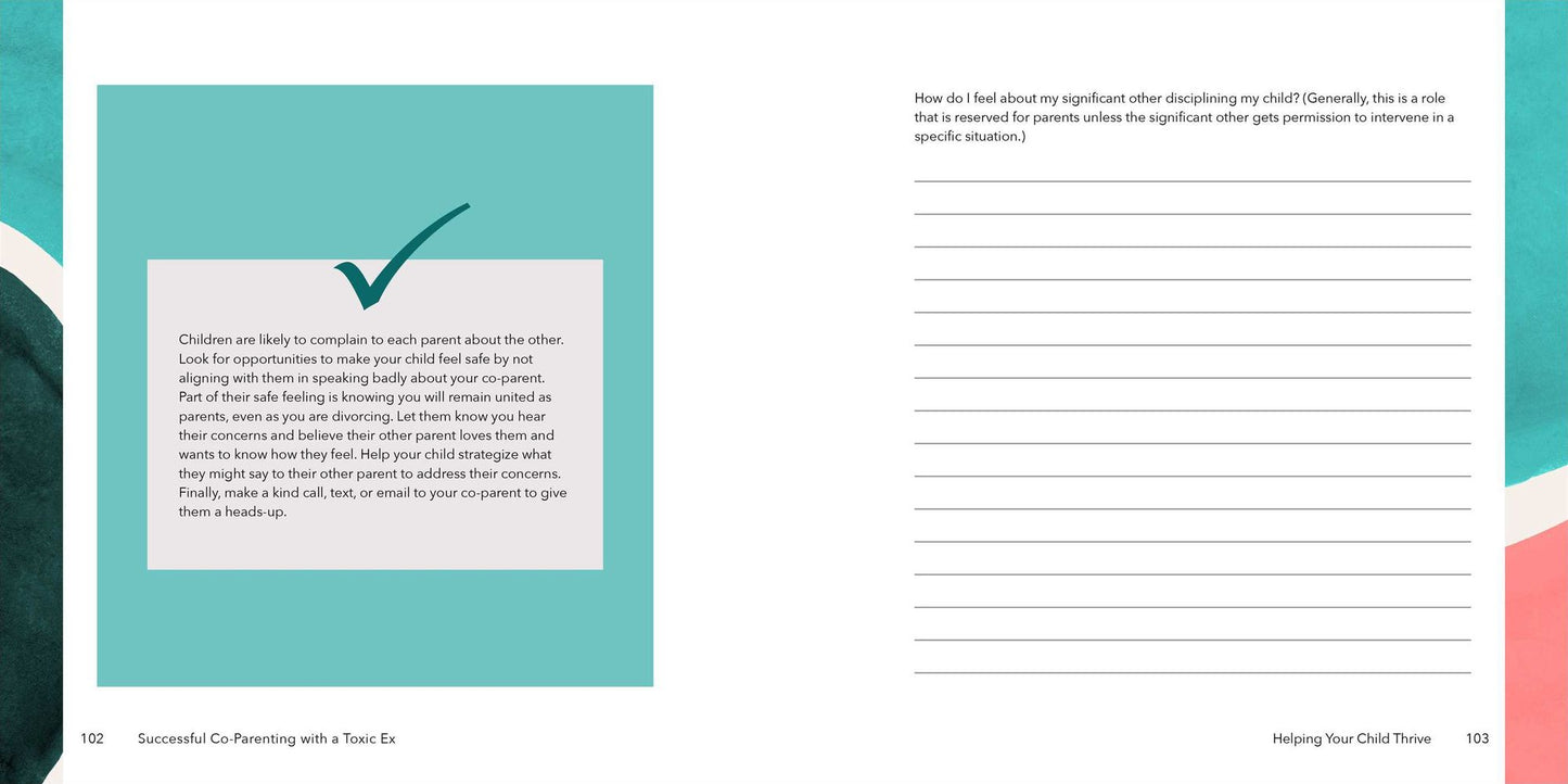 Successful Co-Parenting with a Toxic Ex: A Guided Journal to Support and Encourage You and Your Children