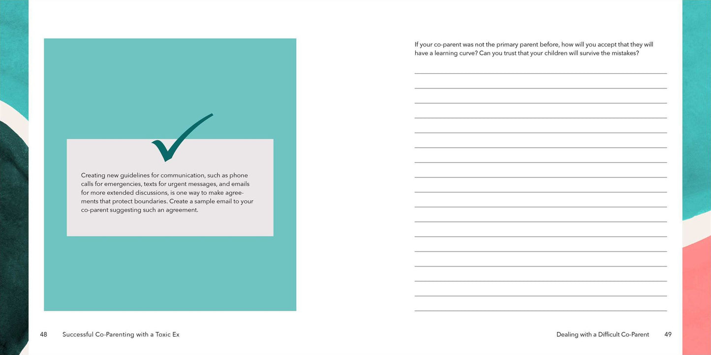 Successful Co-Parenting with a Toxic Ex: A Guided Journal to Support and Encourage You and Your Children
