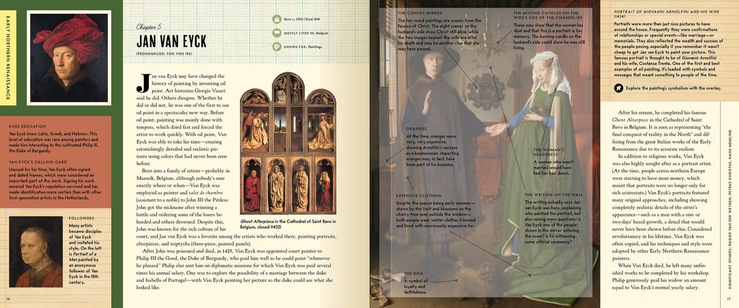 Art: An Interactive Guide: A Hands-On Tour of 150 Essential Masterpieces: With Magic Pages, Flaps, Color Wheels, and More!