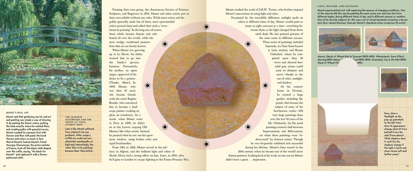Art: An Interactive Guide: A Hands-On Tour of 150 Essential Masterpieces: With Magic Pages, Flaps, Color Wheels, and More!