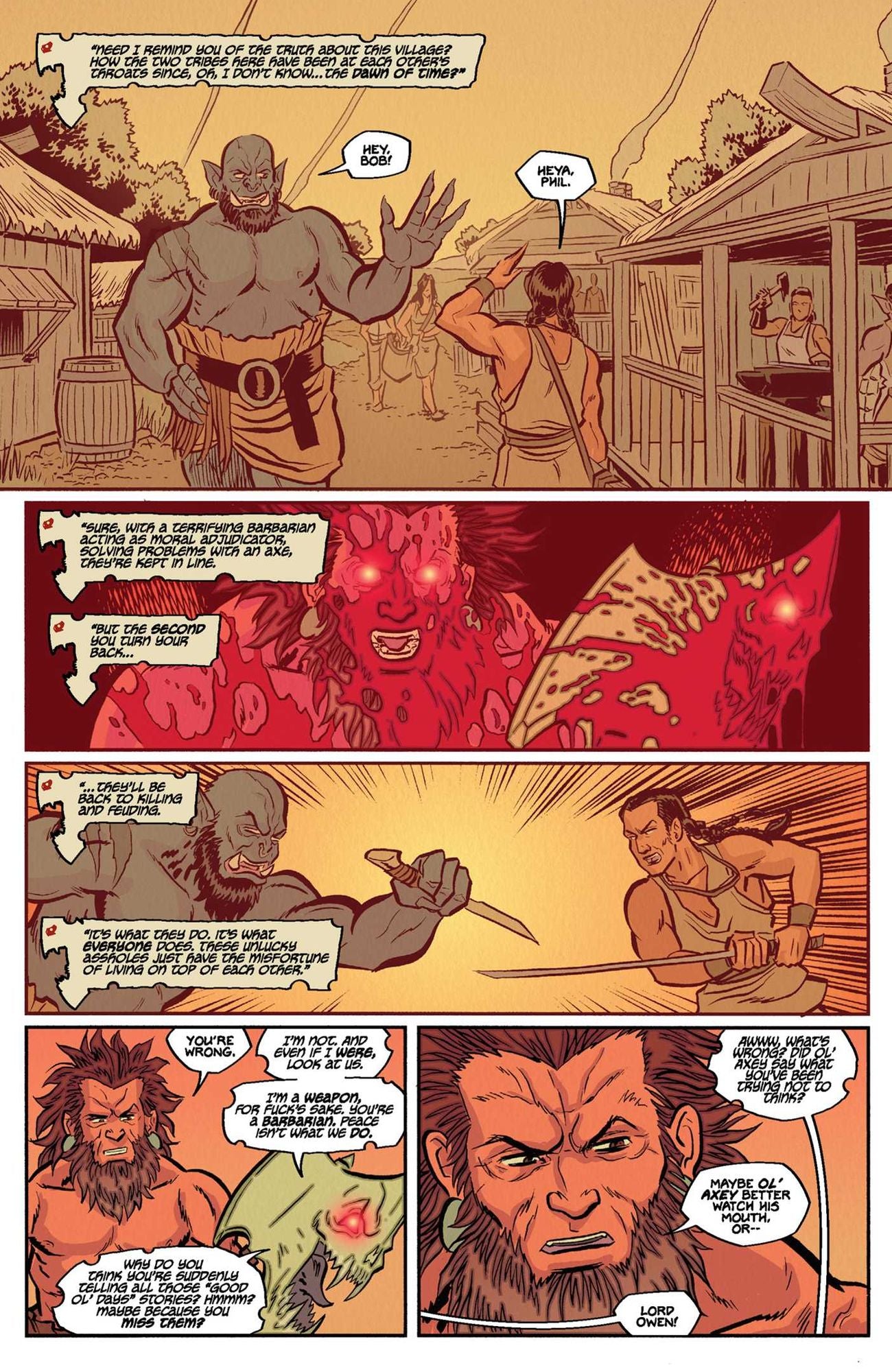 Barbaric Vol. 2: Axe to Grind