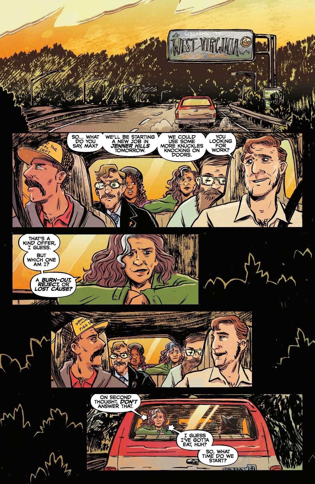Door to Door, Night by Night Vol. 1: A World Full of Monsters