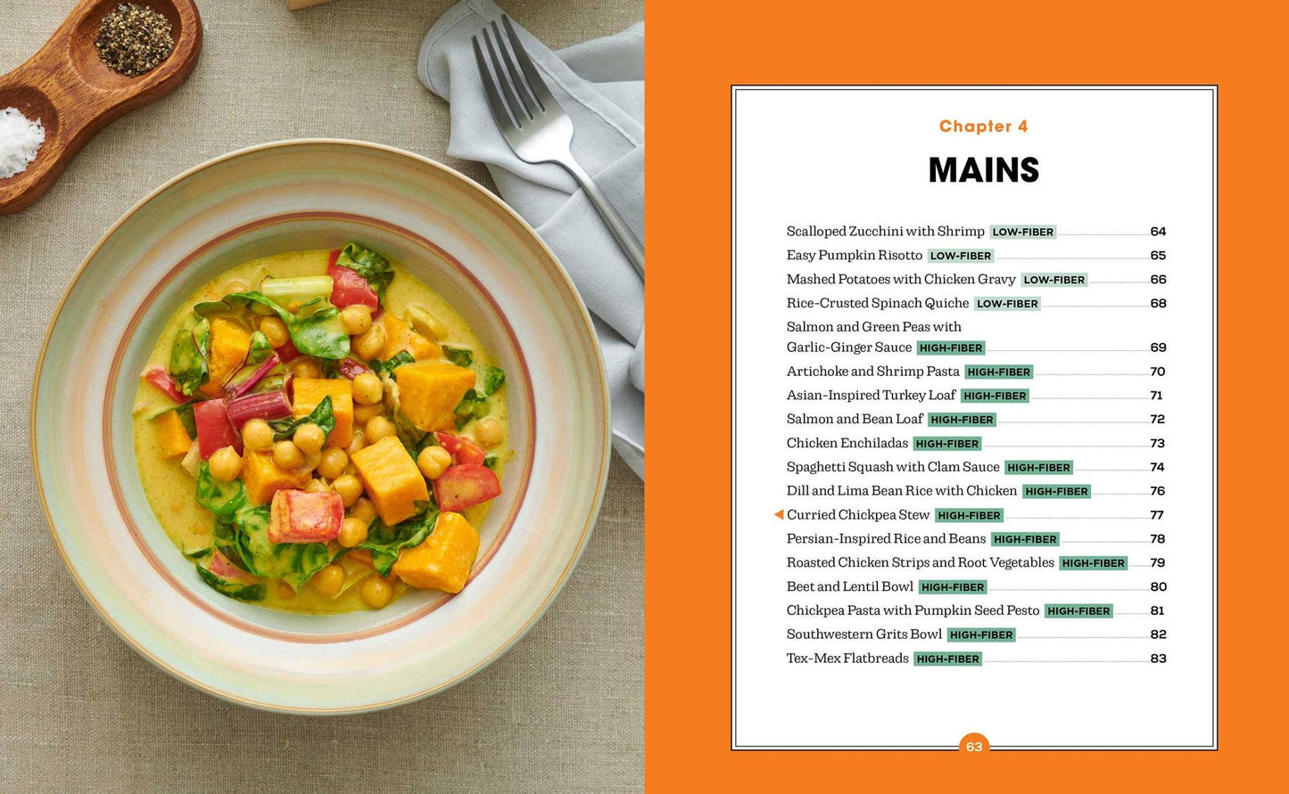 The Healing Diverticulitis Cookbook: Recipes to Soothe Inflammation and Relieve Symptoms