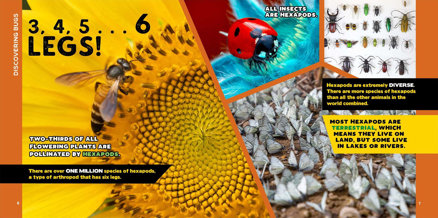 The Fascinating Bug Book for Kids: 500 Startling Facts!
