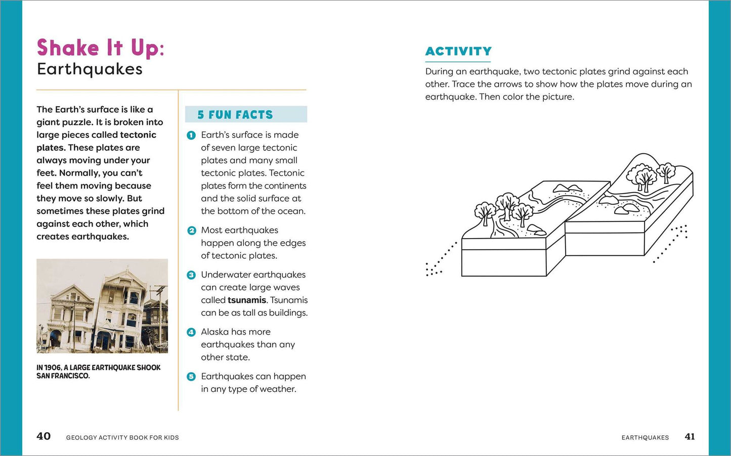 Geology Activity Book For Kids: Hands-On Fun Exploring Rocks, Minerals, and the Earth's Surface