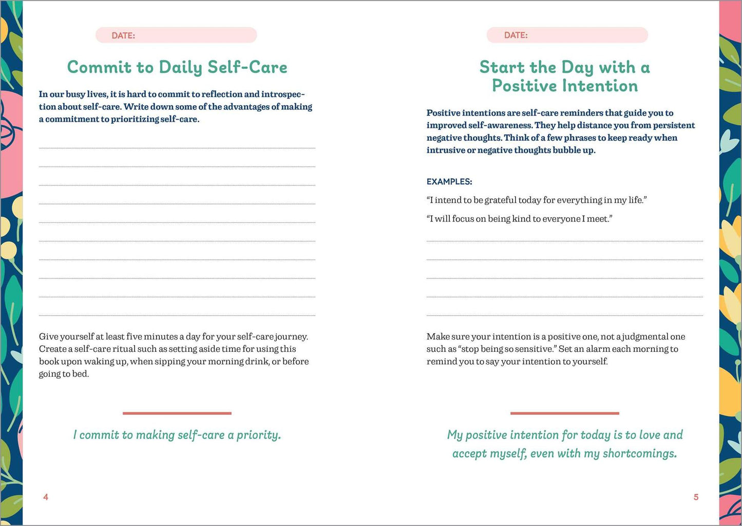 The 5-Minute Self-Care Journal for Women: Prompts, Practices, and Affirmations to Prioritize You
