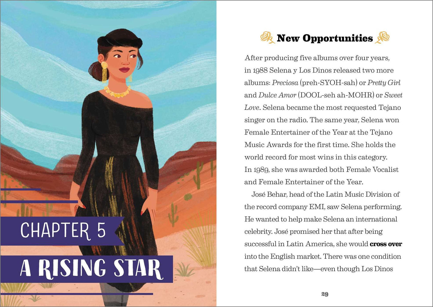 The Story of Selena Quintanilla: An Inspiring Biography for Young Readers