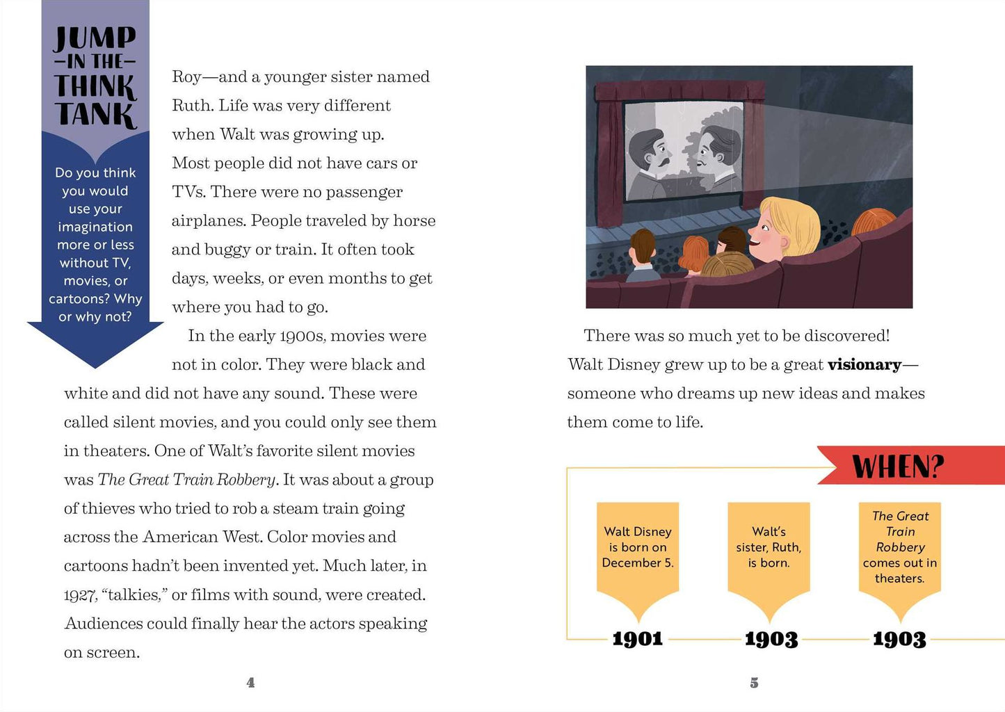 The Story of Walt Disney: An Inspiring Biography for Young Readers