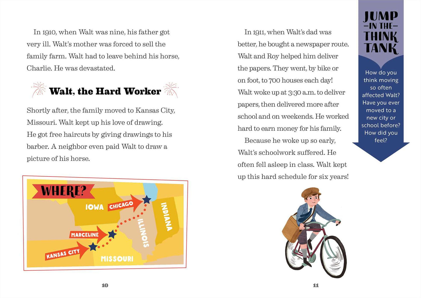 The Story of Walt Disney: An Inspiring Biography for Young Readers