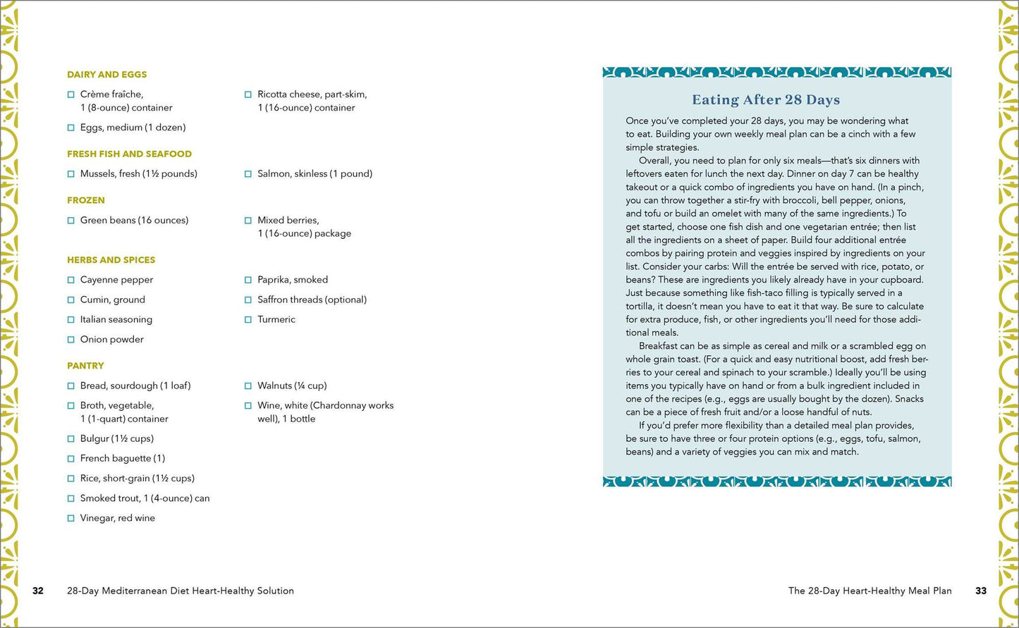 28-Day Mediterranean Diet Heart-Healthy Solution: The Pesco-Mediterranean Plan for Optimal Heart Health