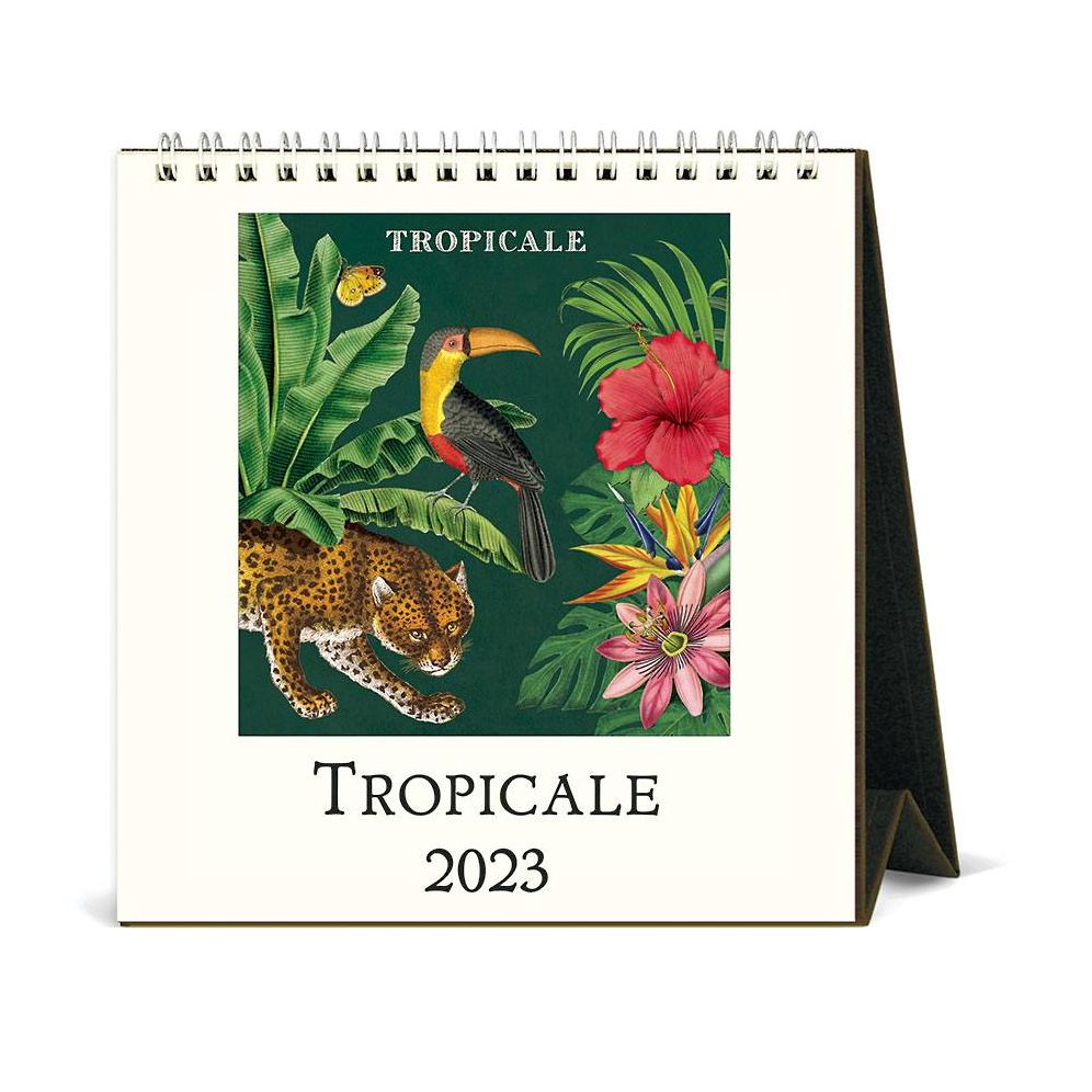 2023 Cavallini & Co. Tropicale Desk Calendar