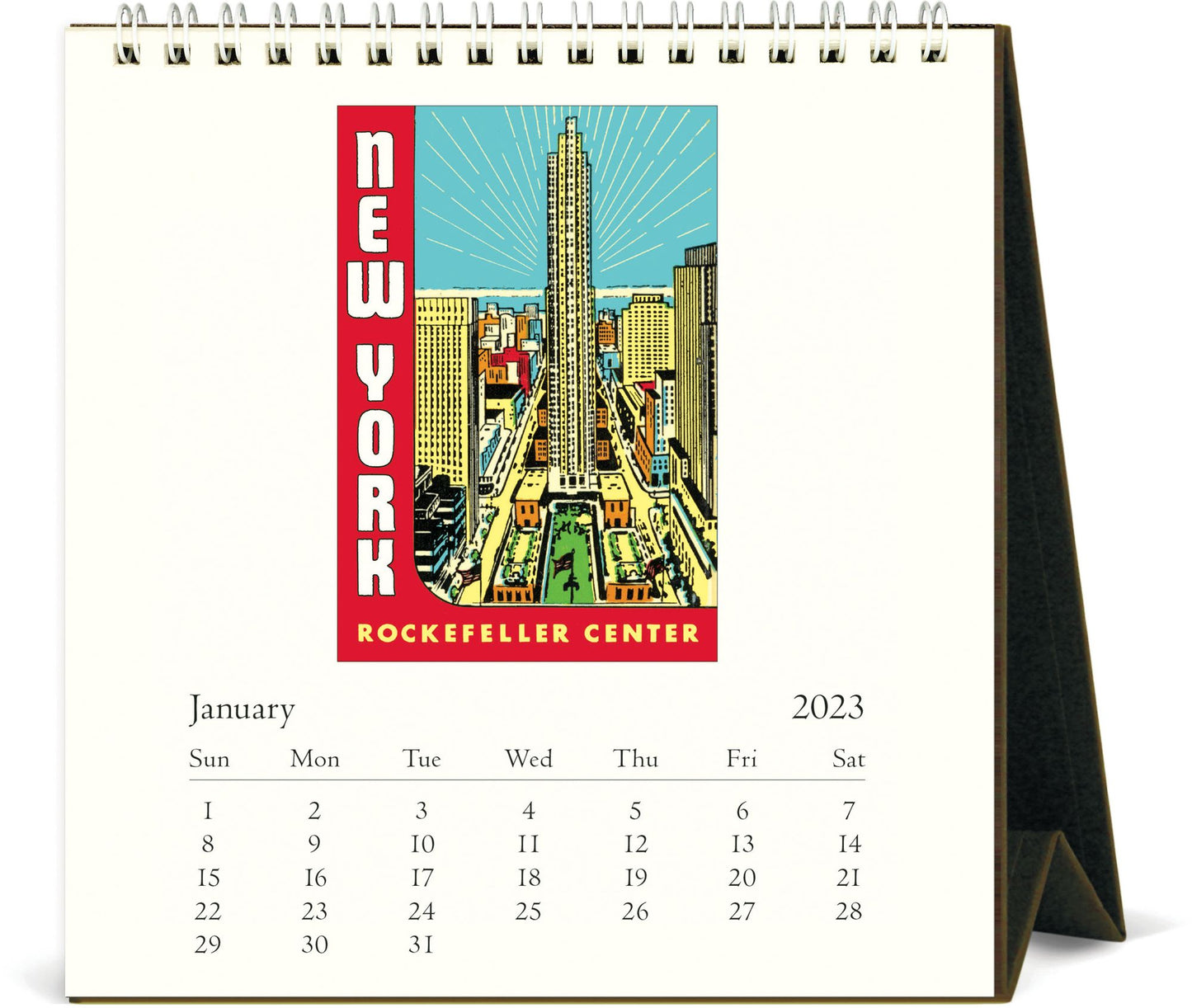 2023 Cavallini & Co. New York Desk Calendar