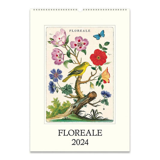 2024 Cavallini & Co. Floreale Wall Calendar