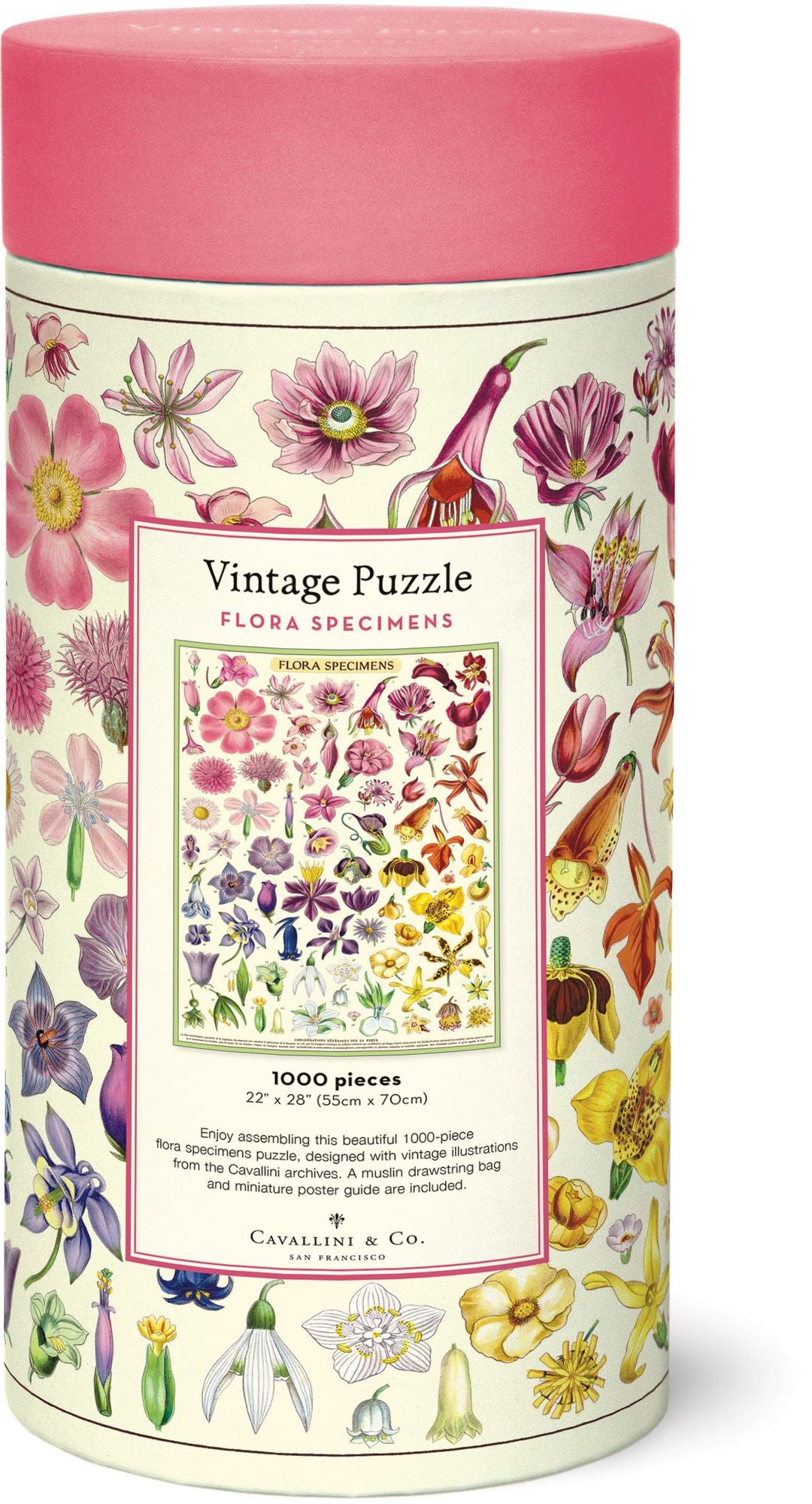 Flora Specimens 1,000 Piece Puzzle