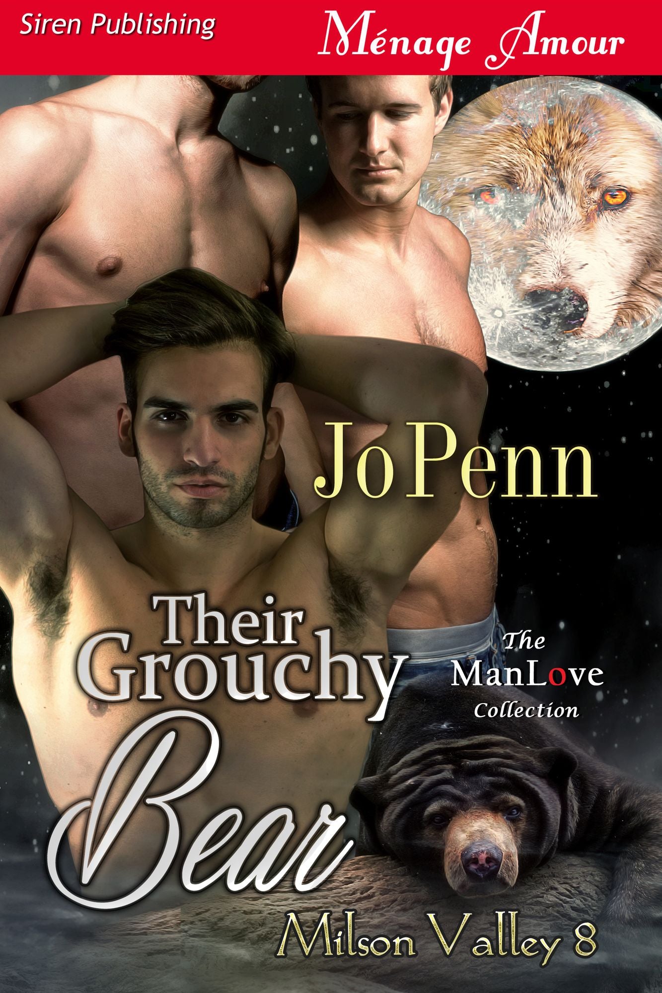 Their Grouchy Bear [Milson Valley 8] (Siren Publishing Menage Amour ManLove)