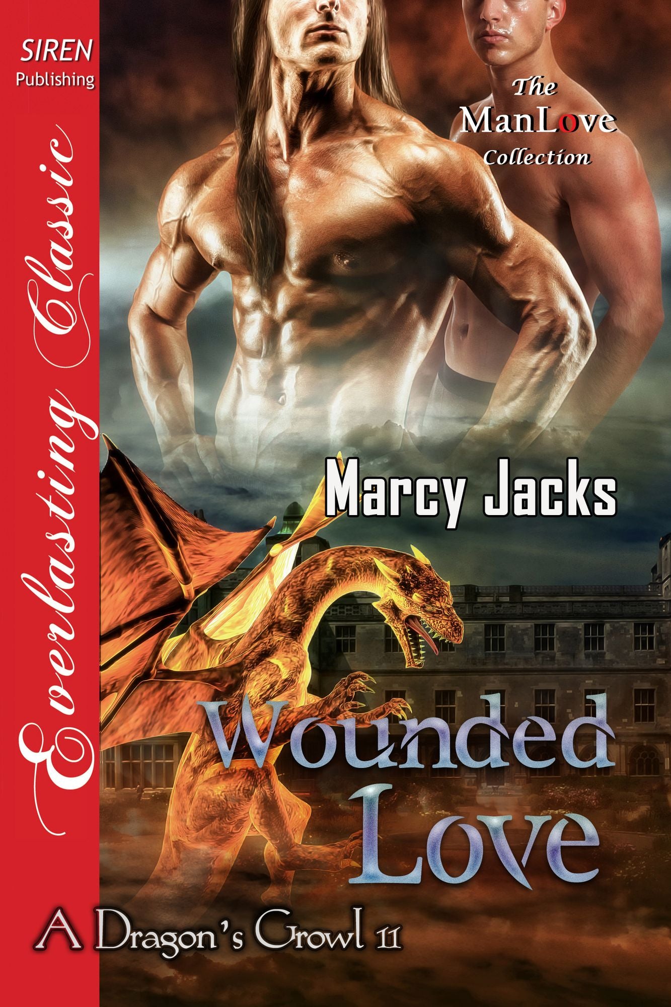 Wounded Love [A Dragon's Growl 11] (Siren Publishing Everlasting Classic ManLove)