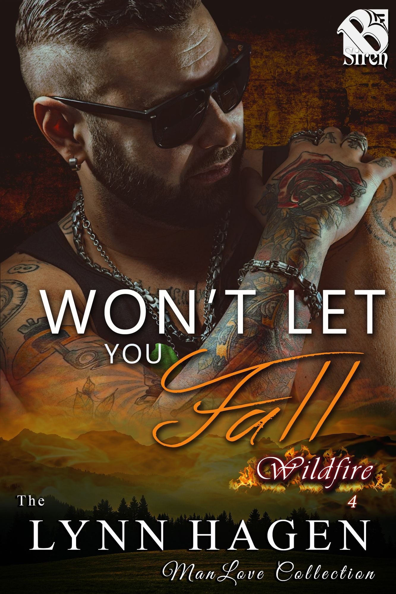 Won't Let You Fall [Wildfire 4] (Siren Publishing The Lynn Hagen ManLove Collection)