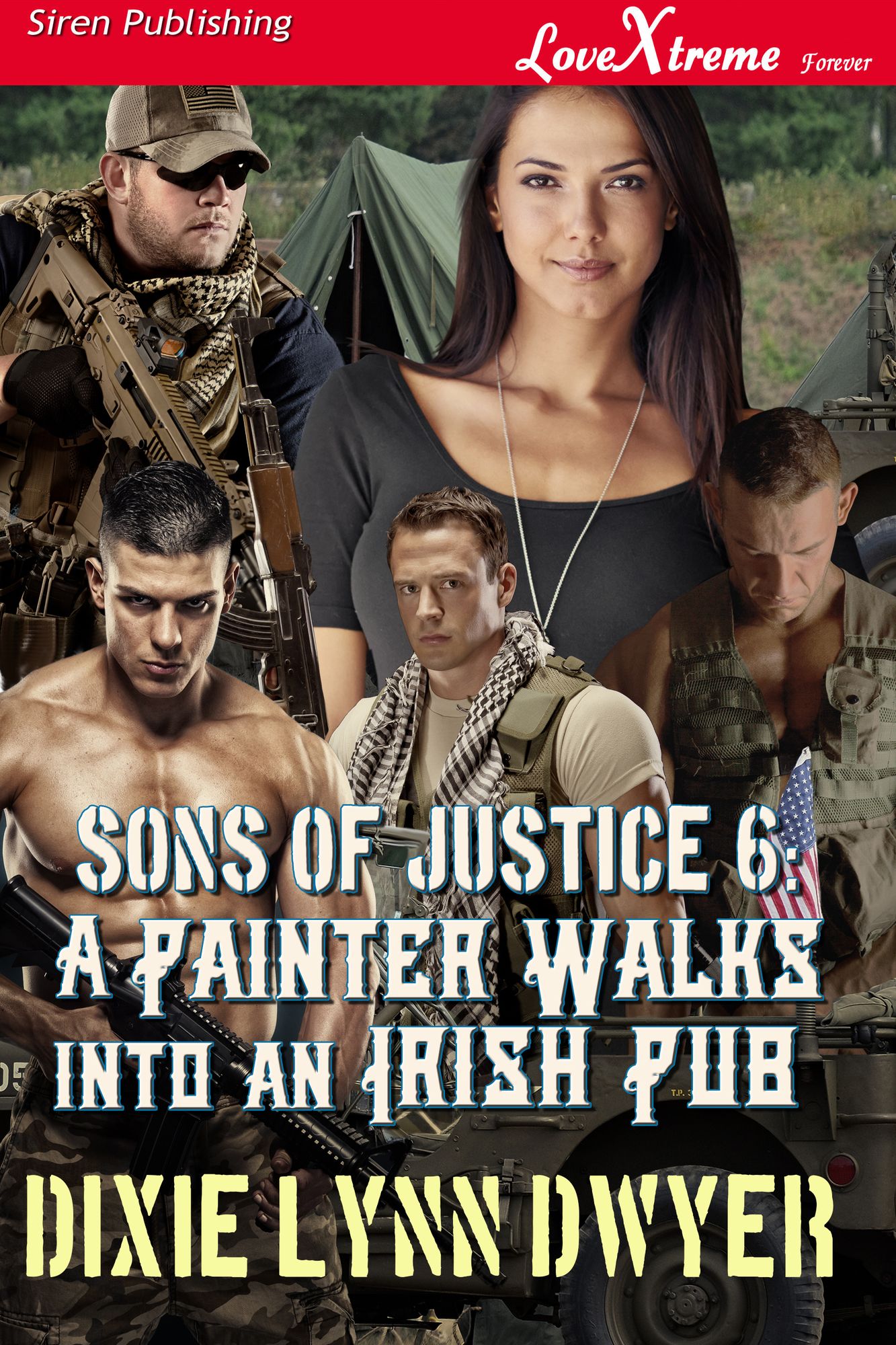 Sons of Justice 6: A Painter Walks into an Irish Pub (Siren Publishing LoveXtreme Forever)