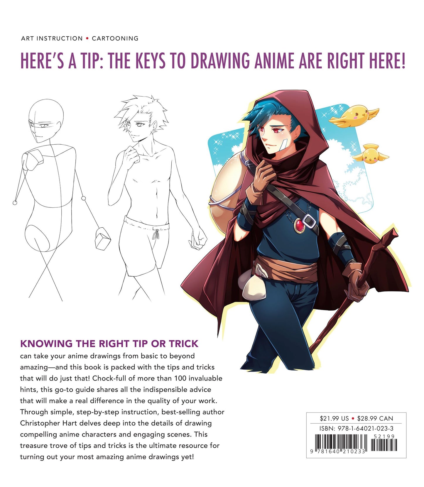 Master Guide to Drawing Anime Tips & Tricks : Over 100 Essential Techniques to Sharpen Your Skills
