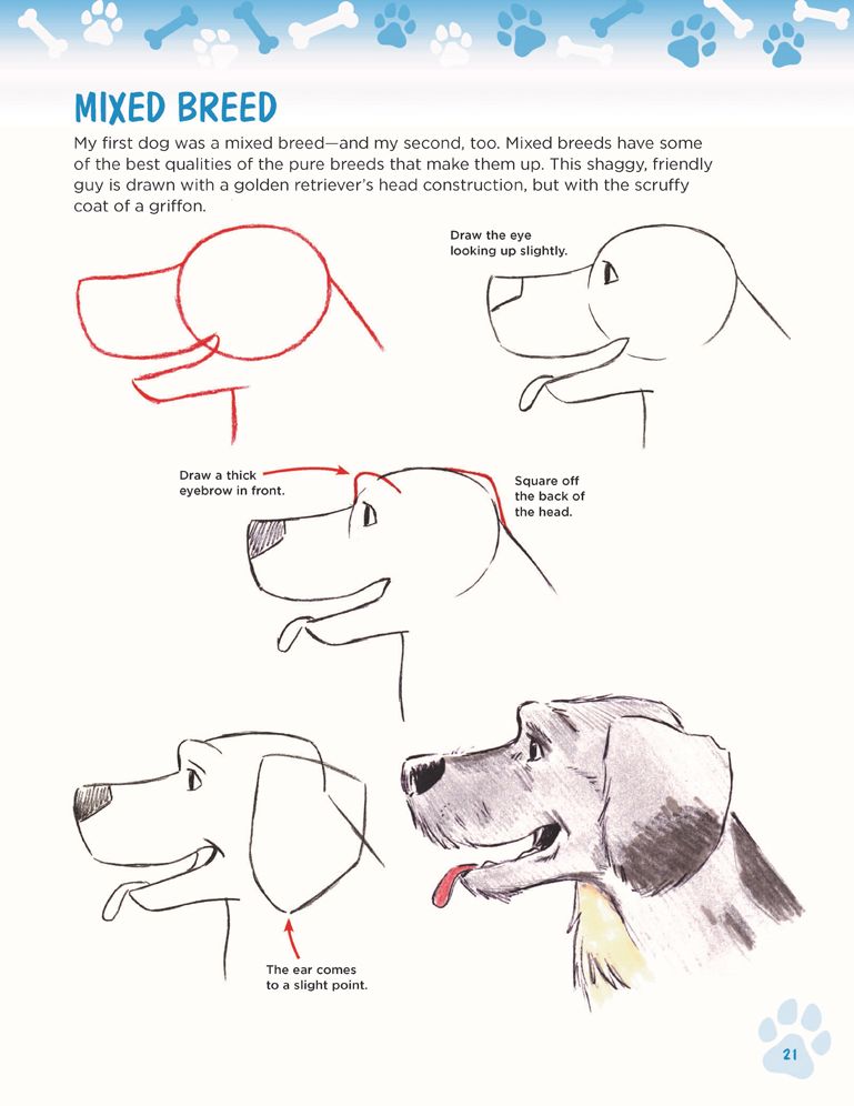 How to Draw Dogs & Cats from Simple Templates: The Drawing Book for Pet Lovers