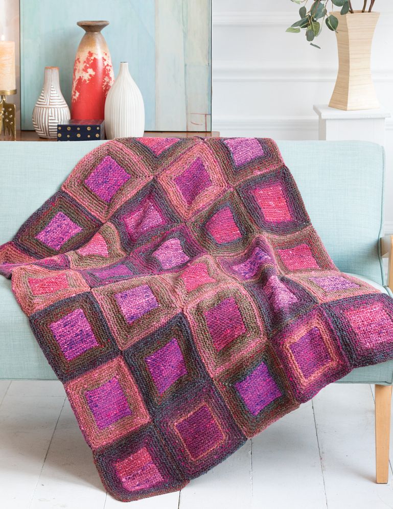 Knit Blankets: 25 Colorful & Cozy Throws