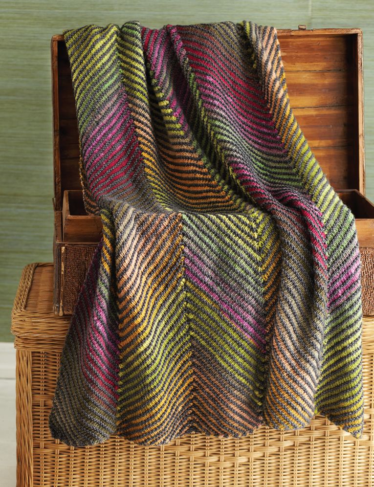Knit Blankets: 25 Colorful & Cozy Throws