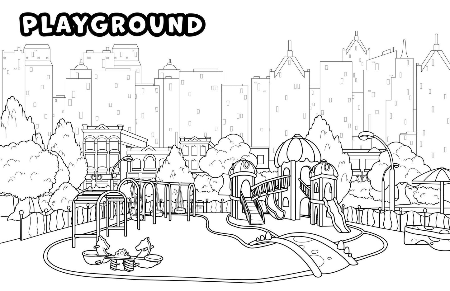 Barney: Giant Coloring Book