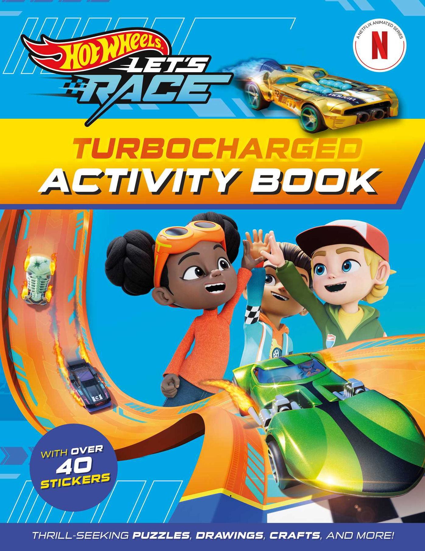 Hot Wheels Let's Race: Activity Book