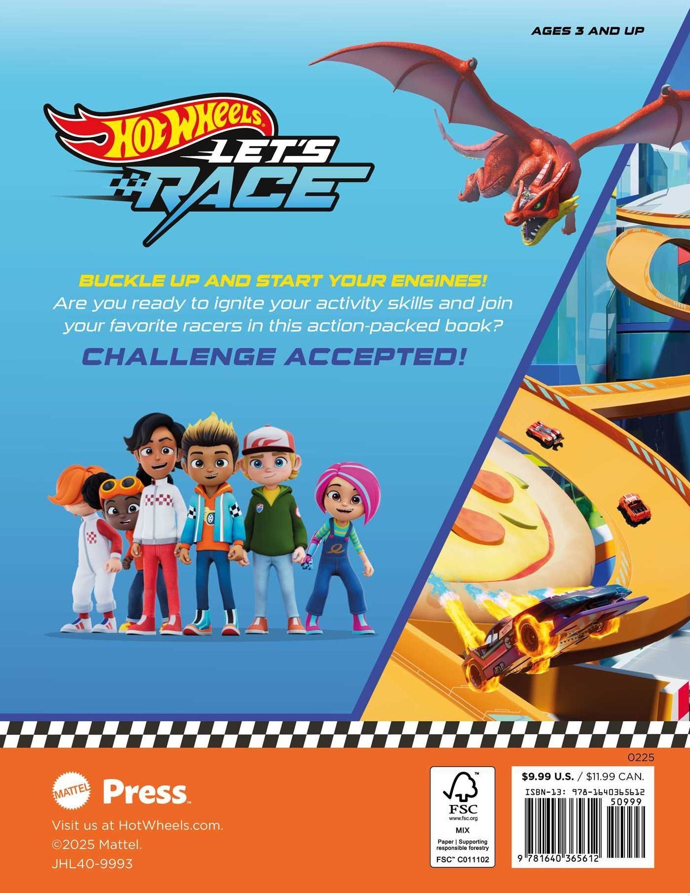 Hot Wheels Let's Race: Activity Book